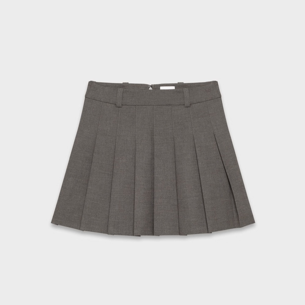 Aritzia Sunday Best Olive Micro Skirt